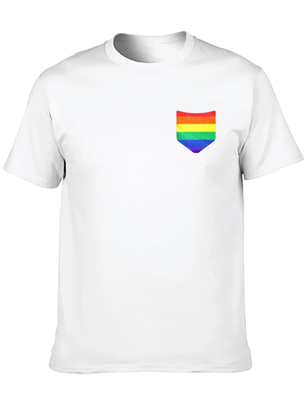 Rainbow Pocket Black Tee product image 9