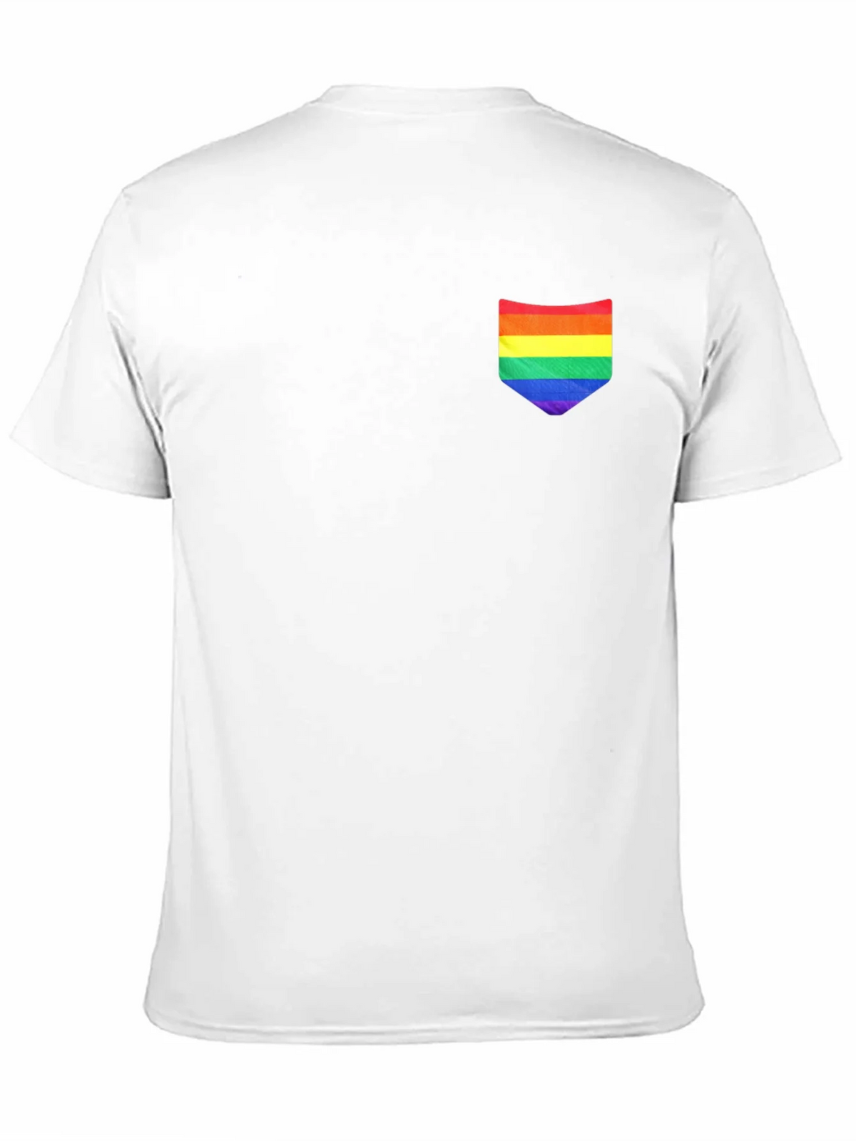 Rainbow Pocket Black Tee product image 10