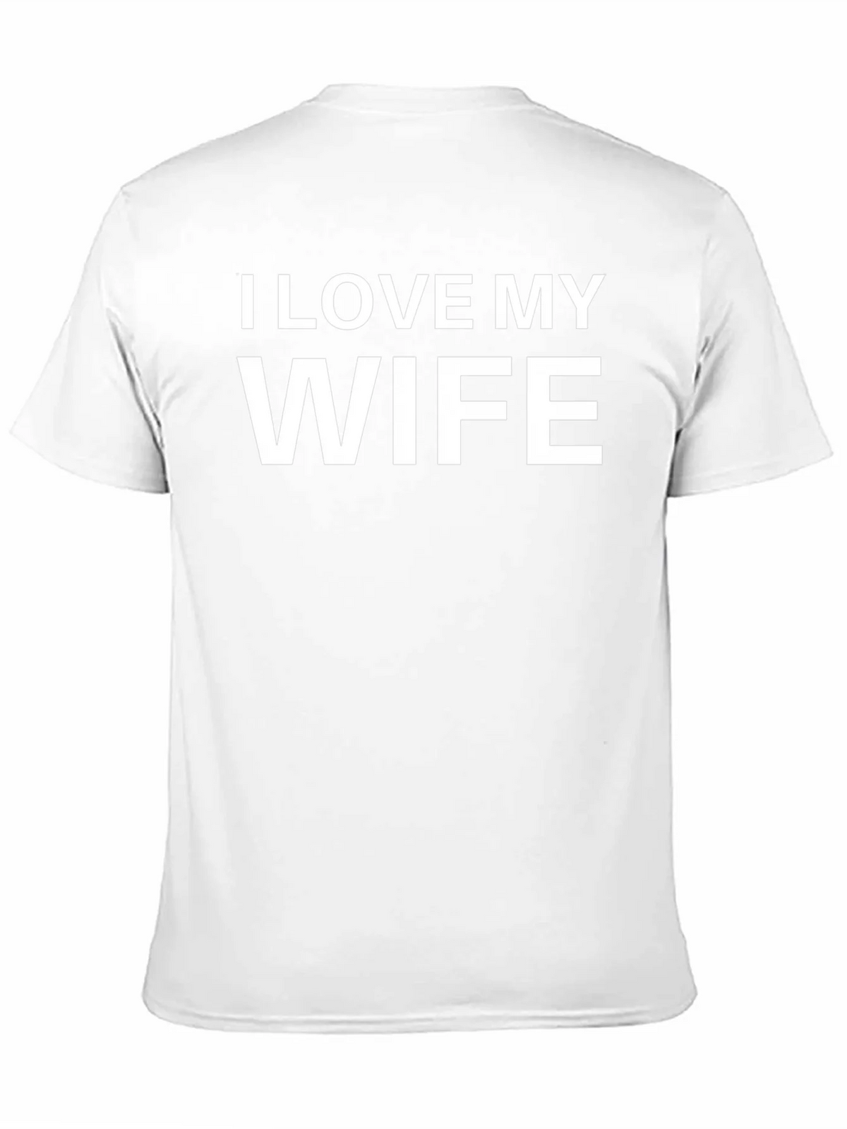 I Love My Wife Black T-Shirt product image 10