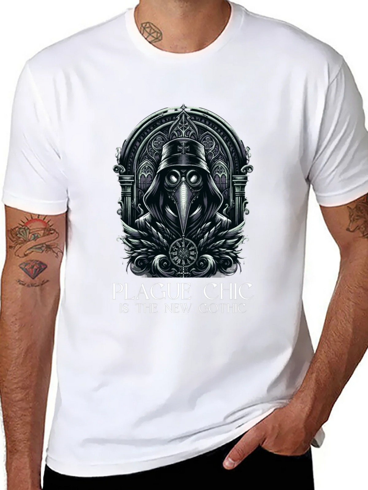 Plague Chic Gothic T-Shirt product image 7