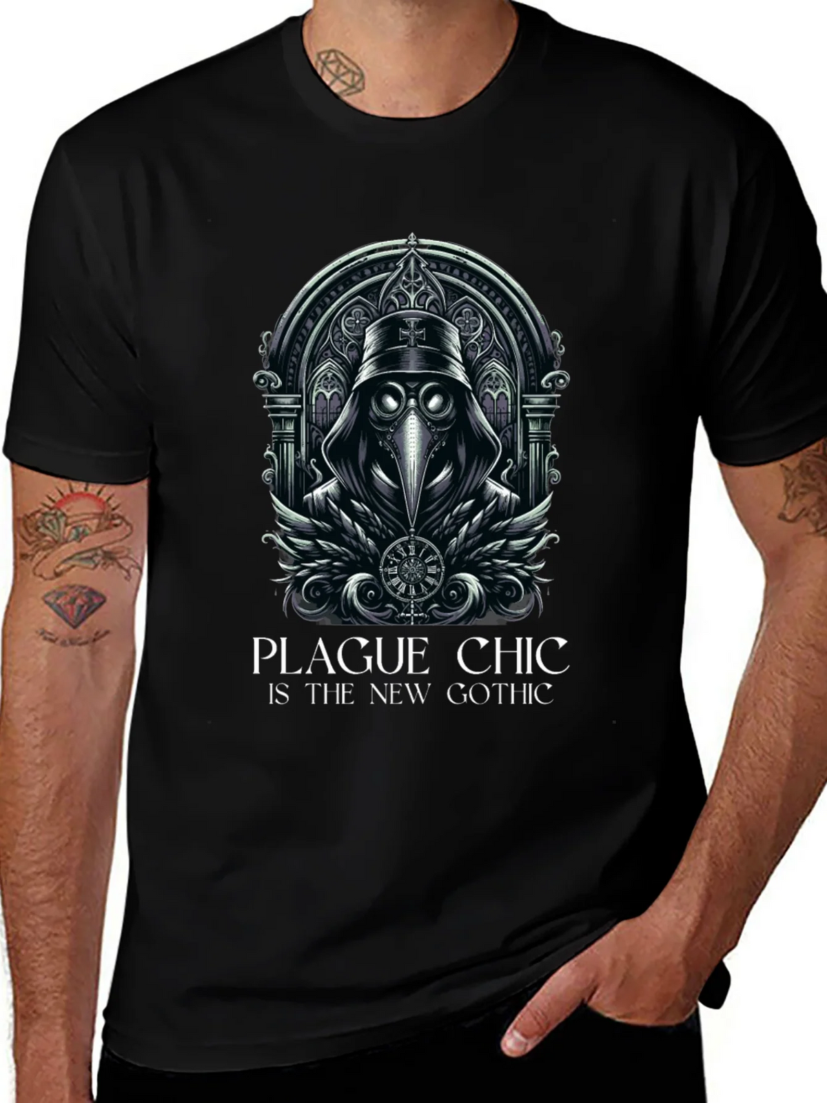 Plague Chic Gothic T-Shirt product image 1