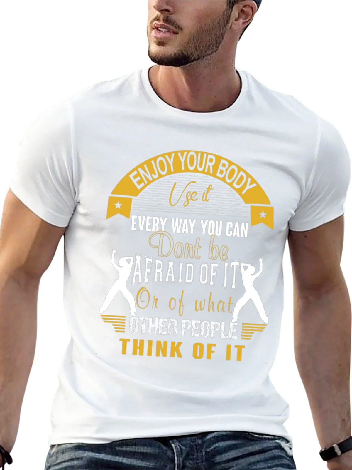 Enjoy Your Body Graphic Tee product image 4