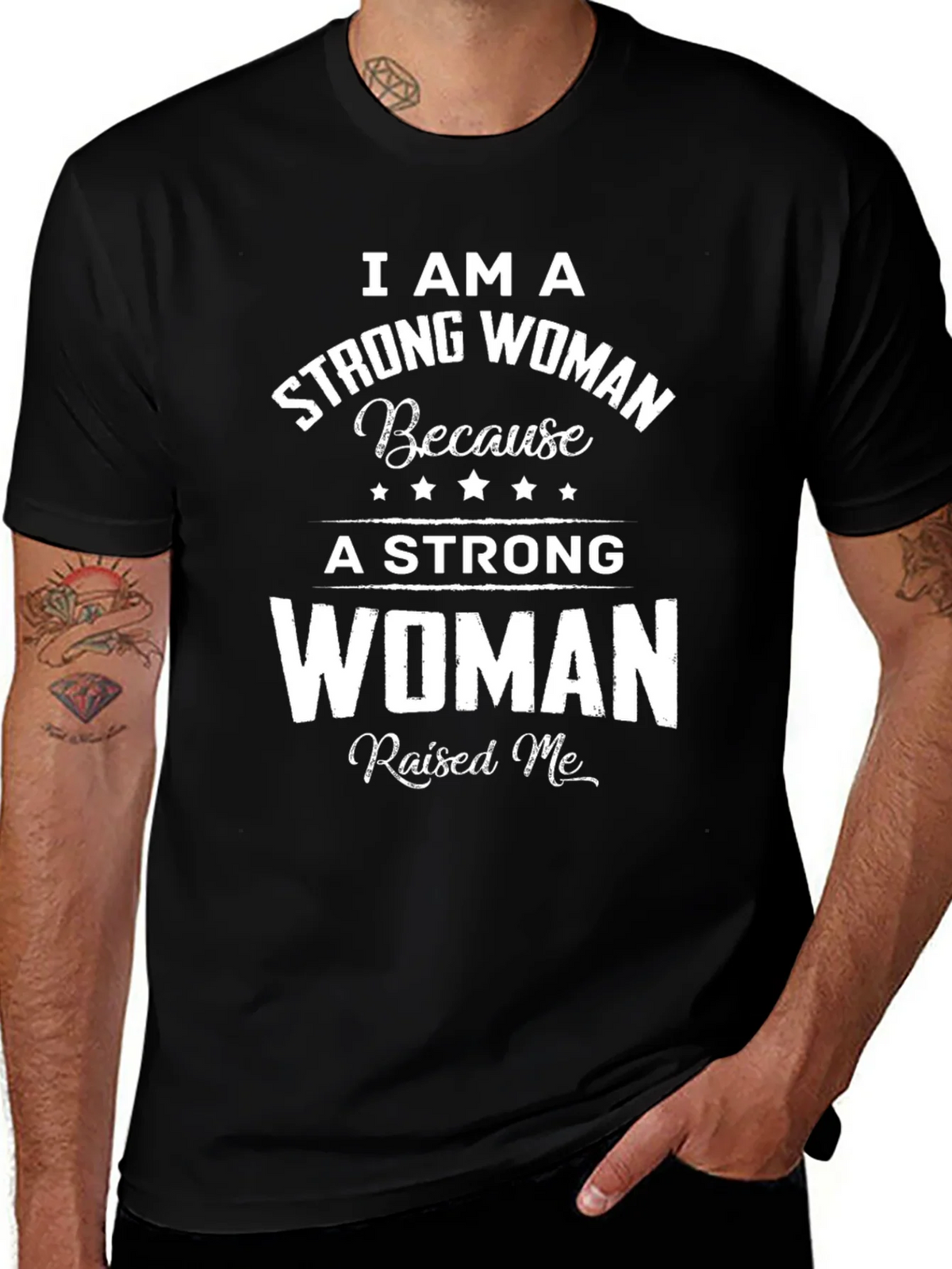 Strong Woman T-Shirt - Inspirational Graphic Tee product image 1