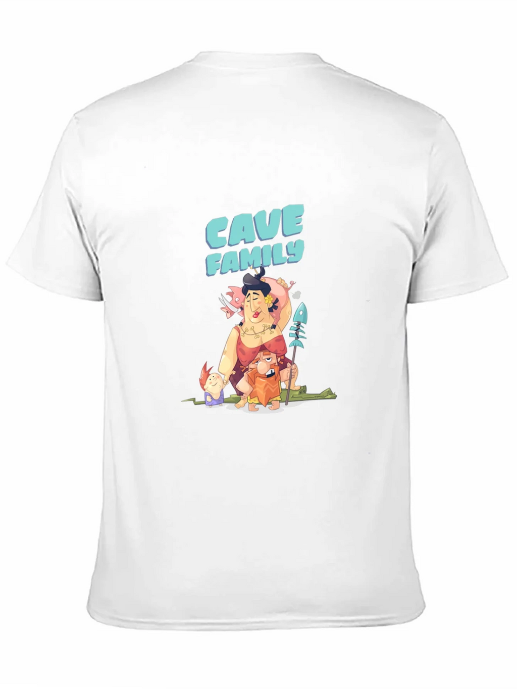 Cave Family Graphic T-Shirt - Black product image 10