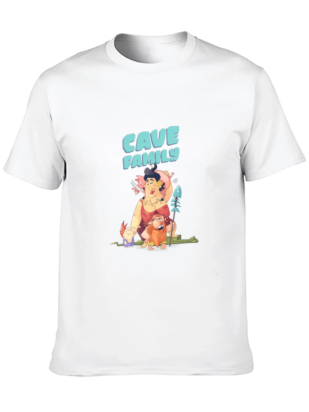 Cave Family Graphic T-Shirt - Black product image 9