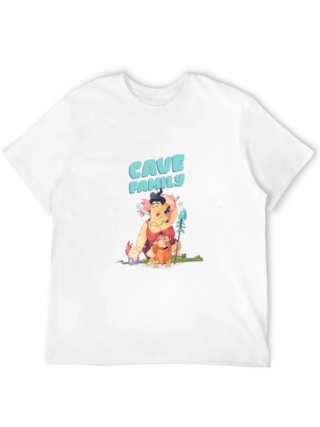 Cave Family Graphic T-Shirt - Black product image 11