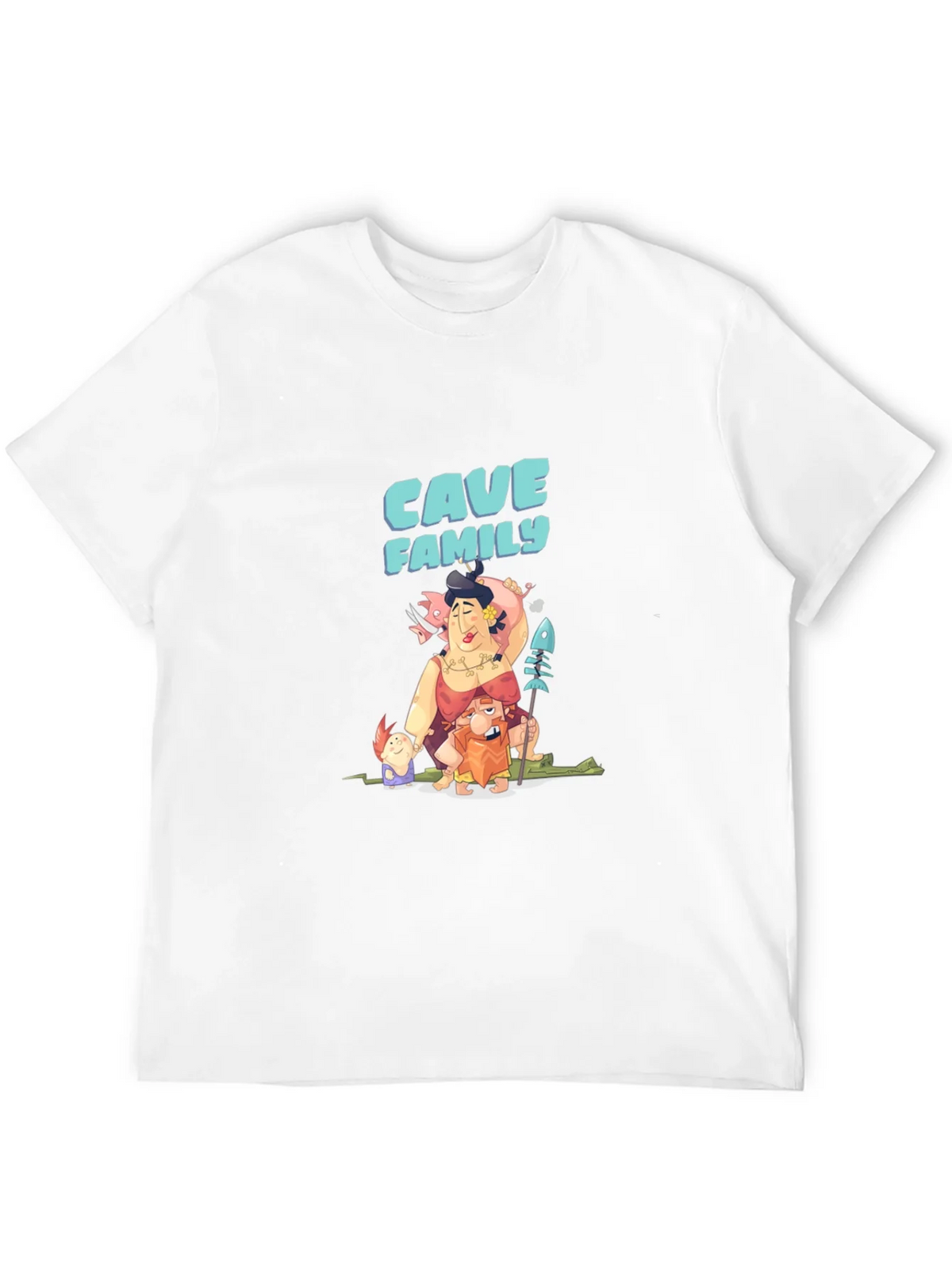 Cave Family Graphic T-Shirt - Black product image 11