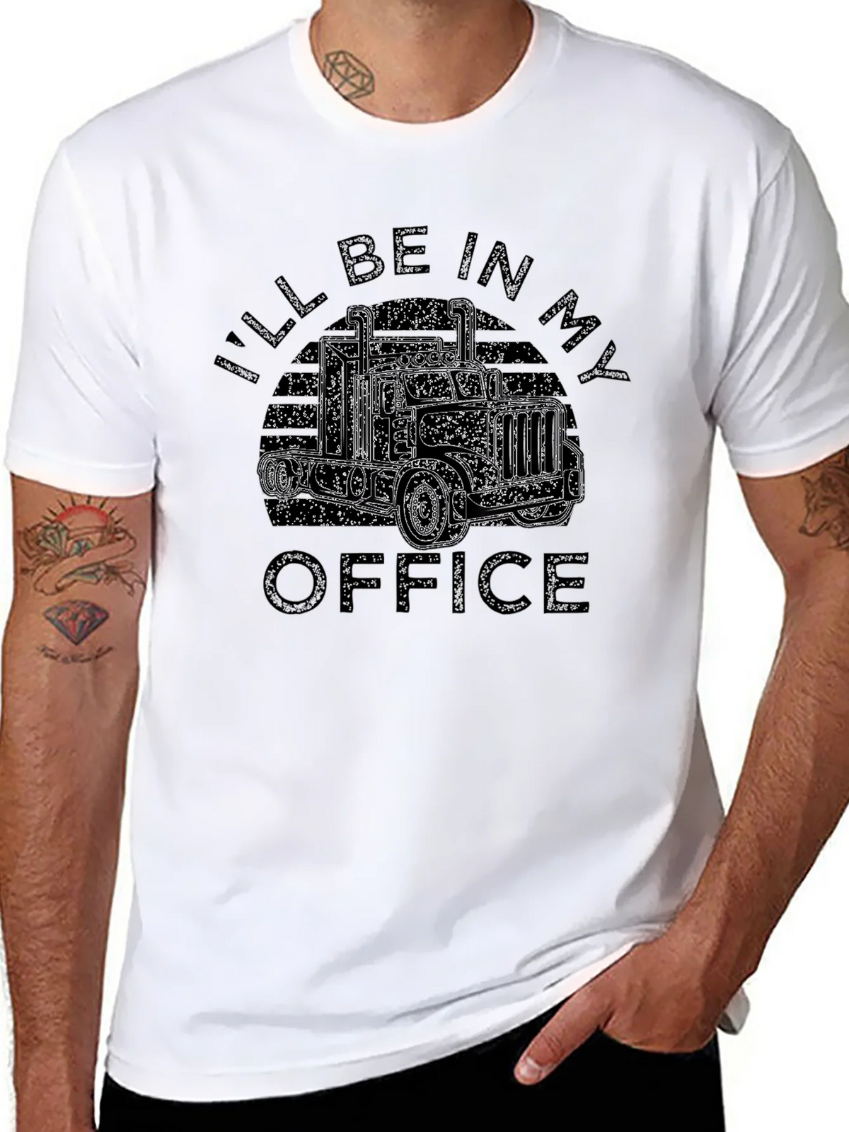 Ill Be In My Office Trucker Tee product image 5