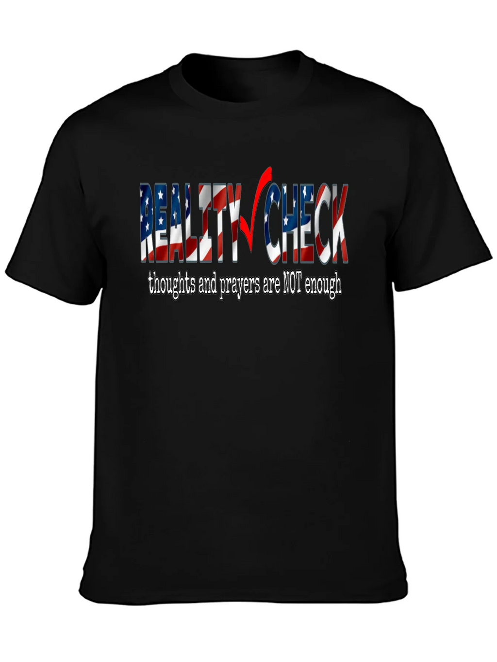 Reality Check Graphic Tee - Thoughts & Prayers product image 2