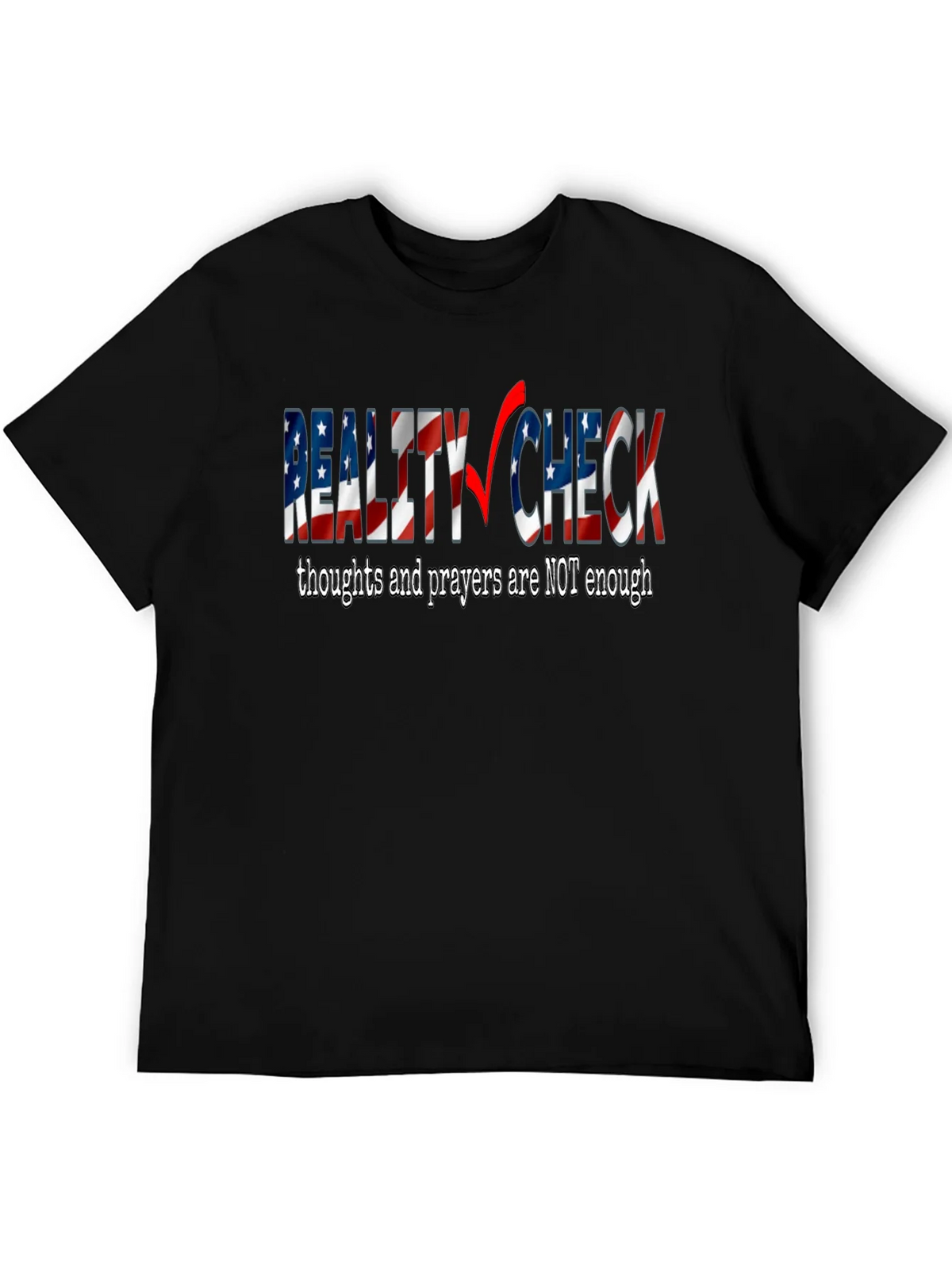 Reality Check Graphic Tee - Thoughts & Prayers product image 4