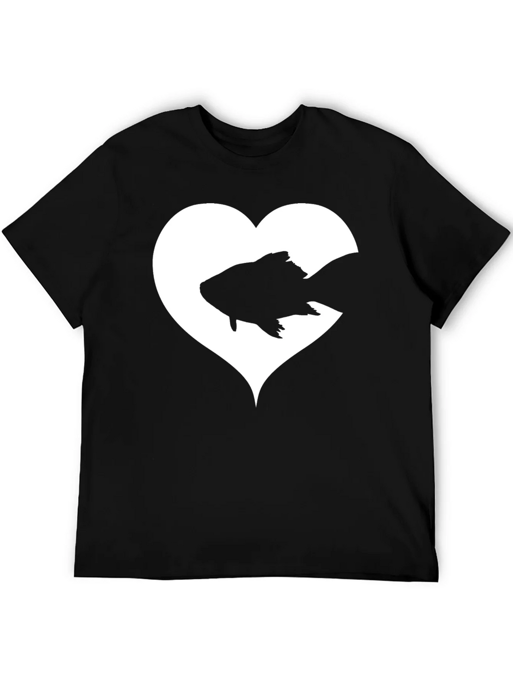 Heart Fish Graphic Tee - Love for Aquatics product image 5