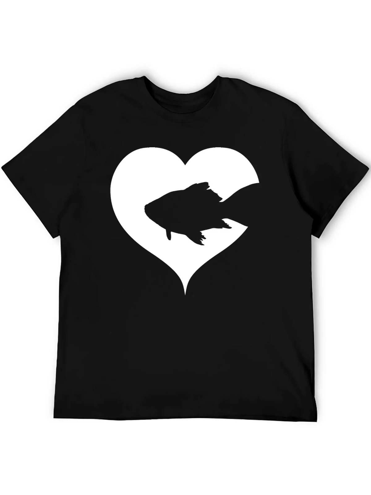 Heart Fish Graphic Tee - Love for Aquatics product image 5