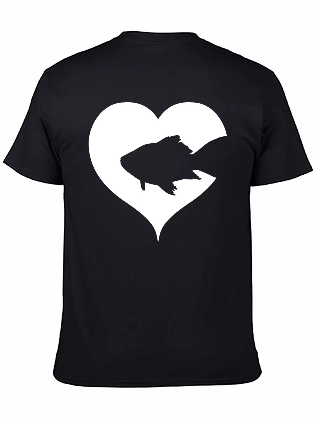 Heart Fish Graphic Tee - Love for Aquatics product image 4