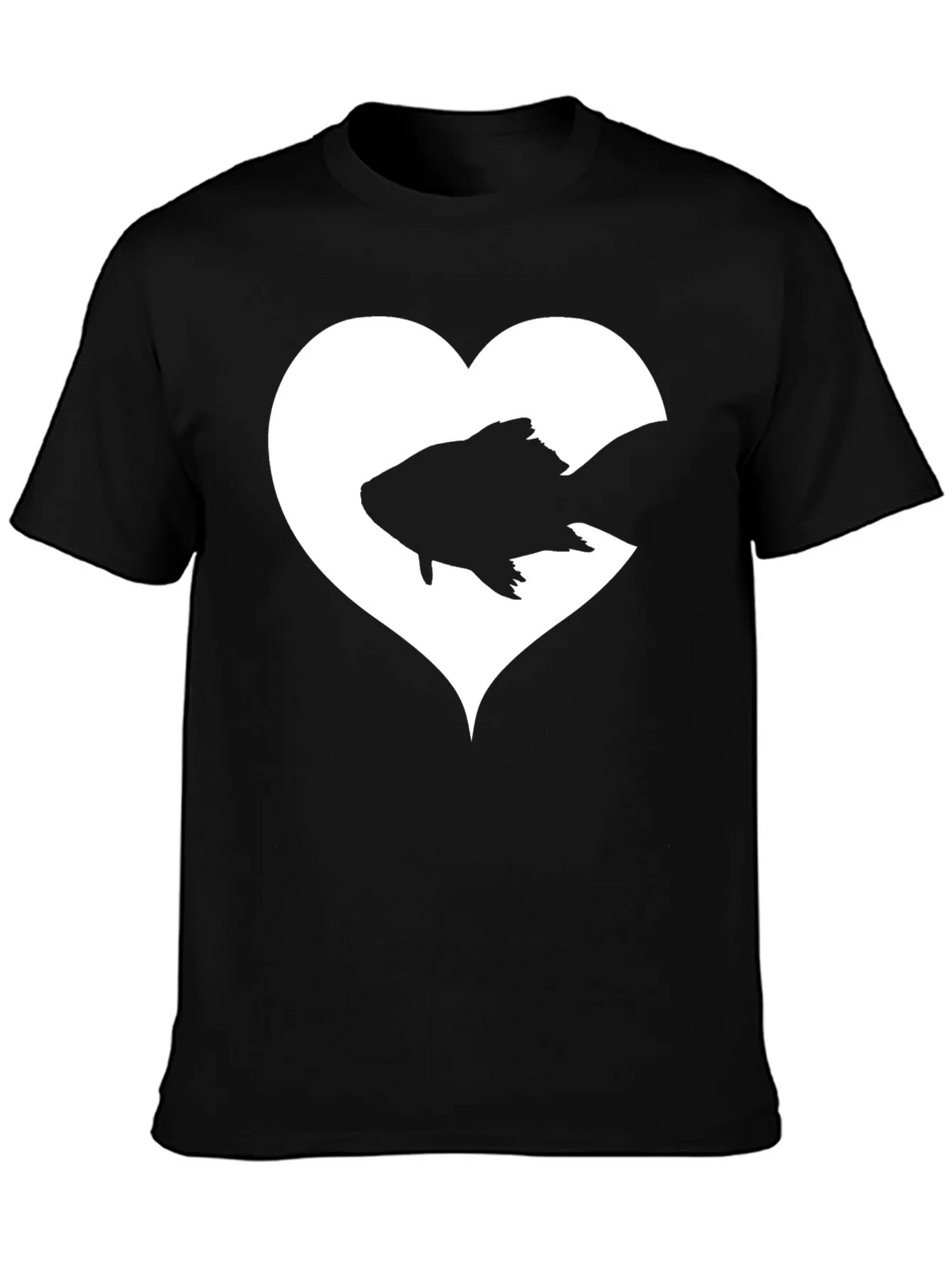 Heart Fish Graphic Tee - Love for Aquatics product image 3
