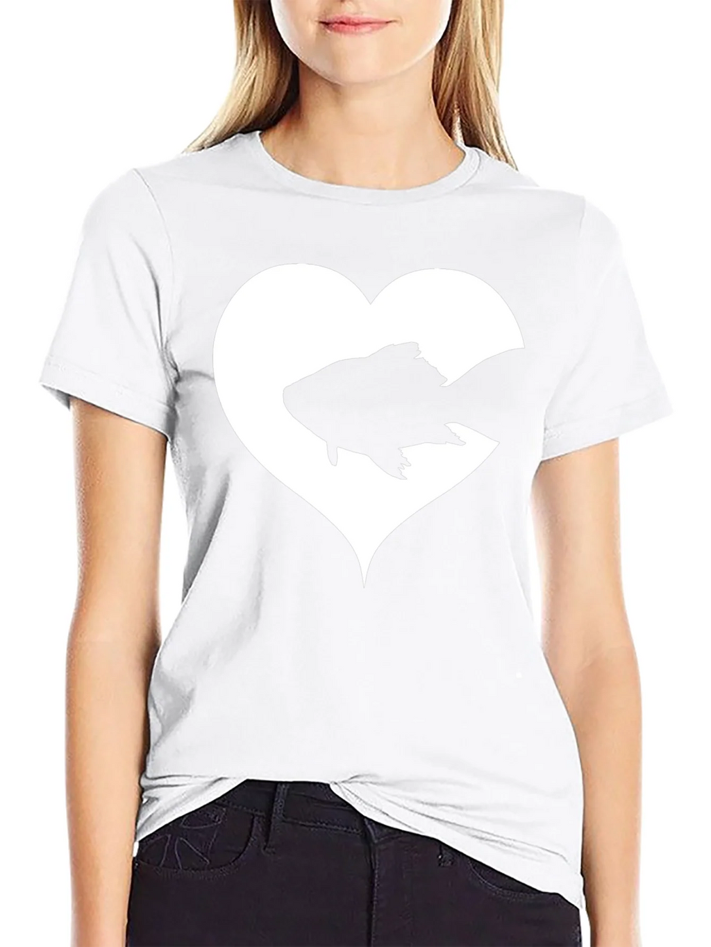 Heart Fish Graphic Tee - Love for Aquatics product image 8