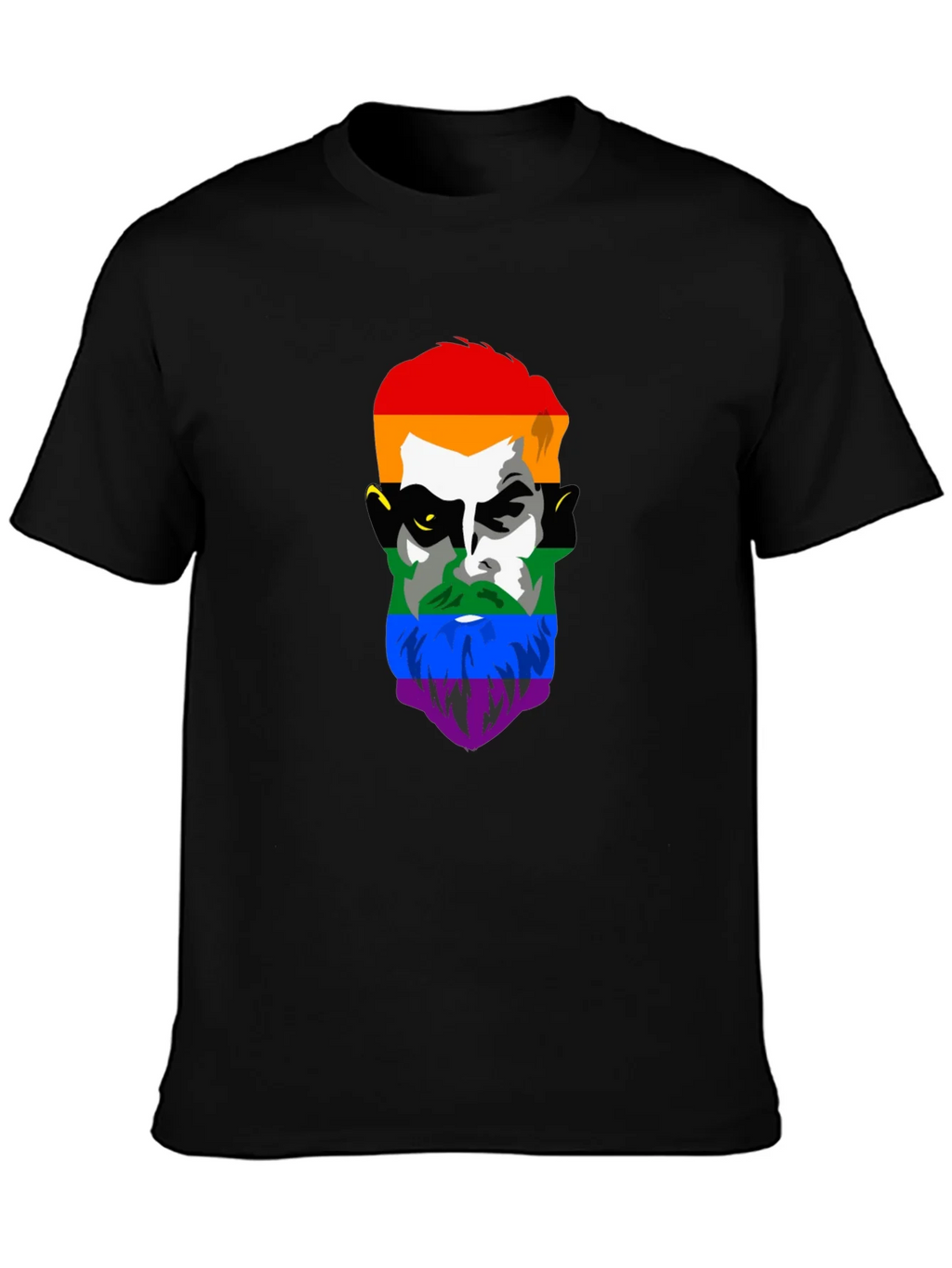 LGBT Pride Face Graphic Tee product image 3