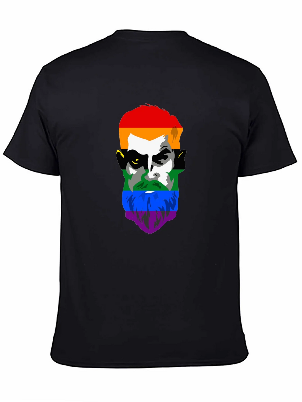 LGBT Pride Face Graphic Tee product image 4