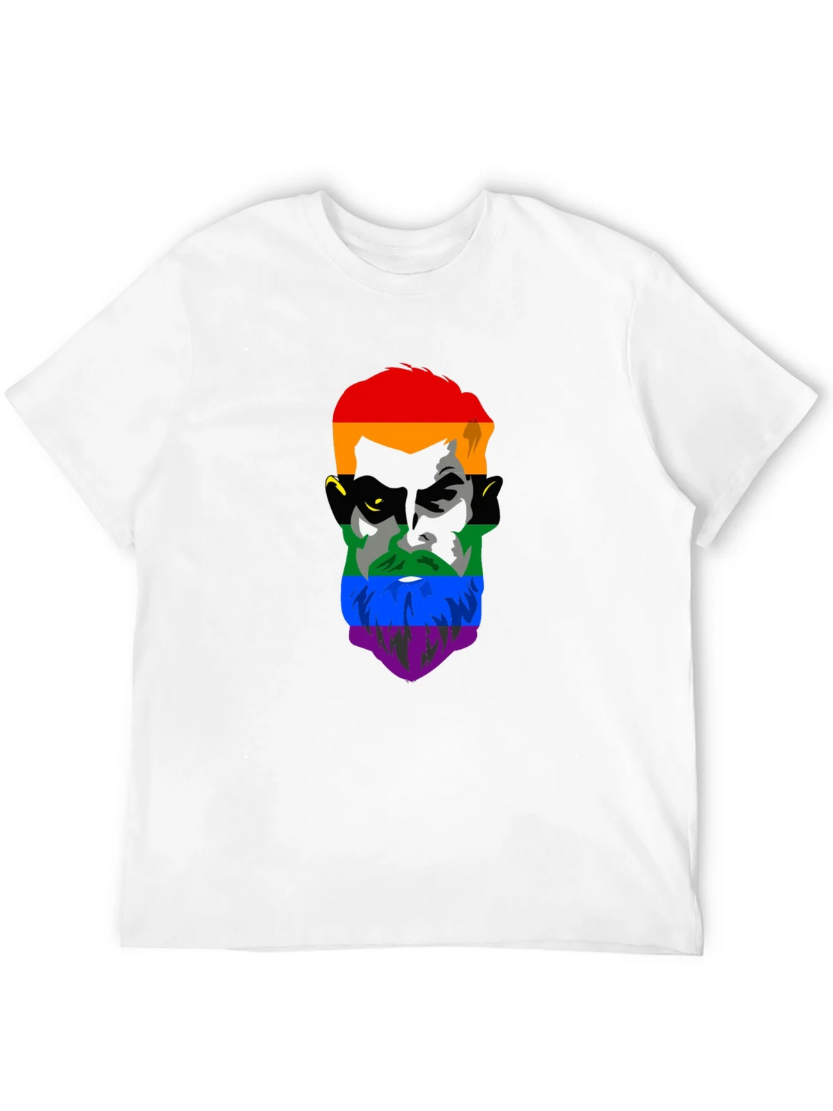 LGBT Pride Face Graphic Tee product image 11