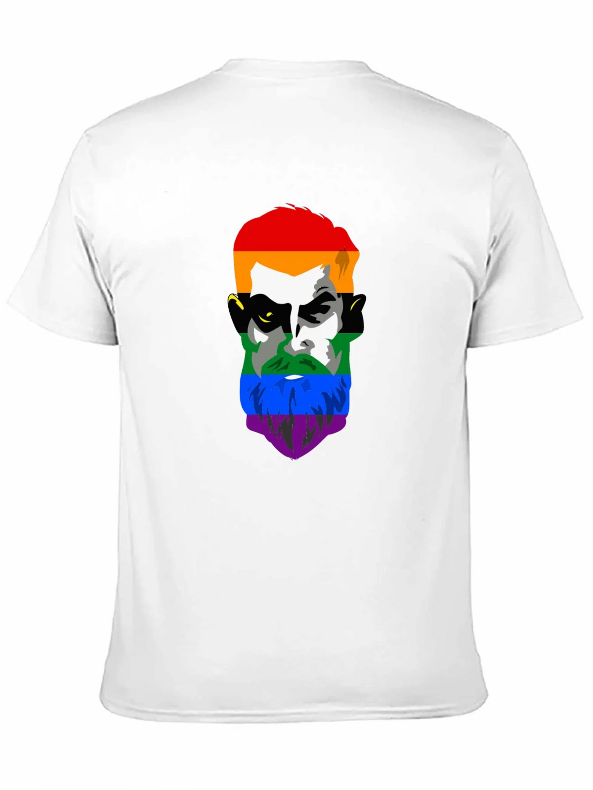 LGBT Pride Face Graphic Tee product image 10