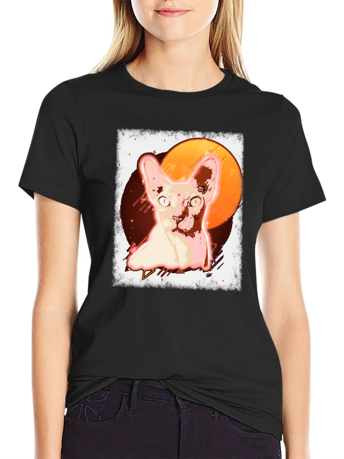 Sphynx Cat T-Shirt - Trendy Graphic Tee product image 2