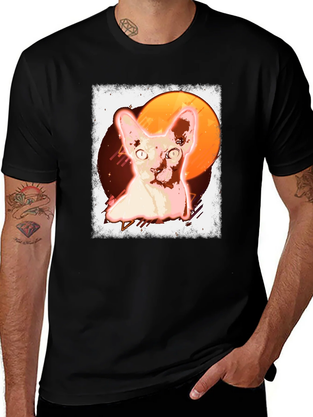 Sphynx Cat T-Shirt - Trendy Graphic Tee product image 1
