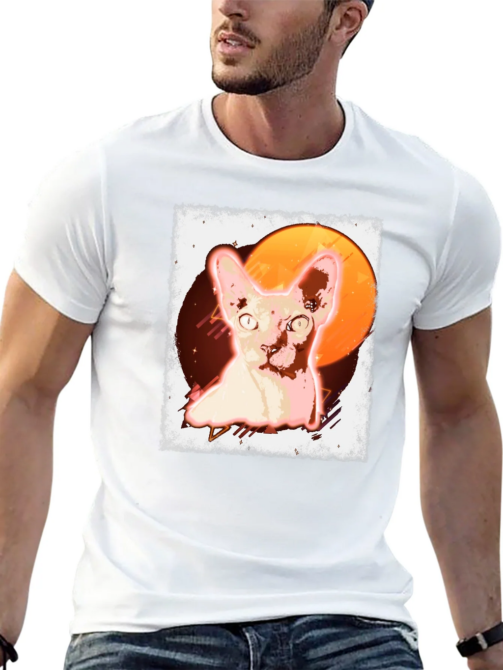 Sphynx Cat T-Shirt - Trendy Graphic Tee product image 12