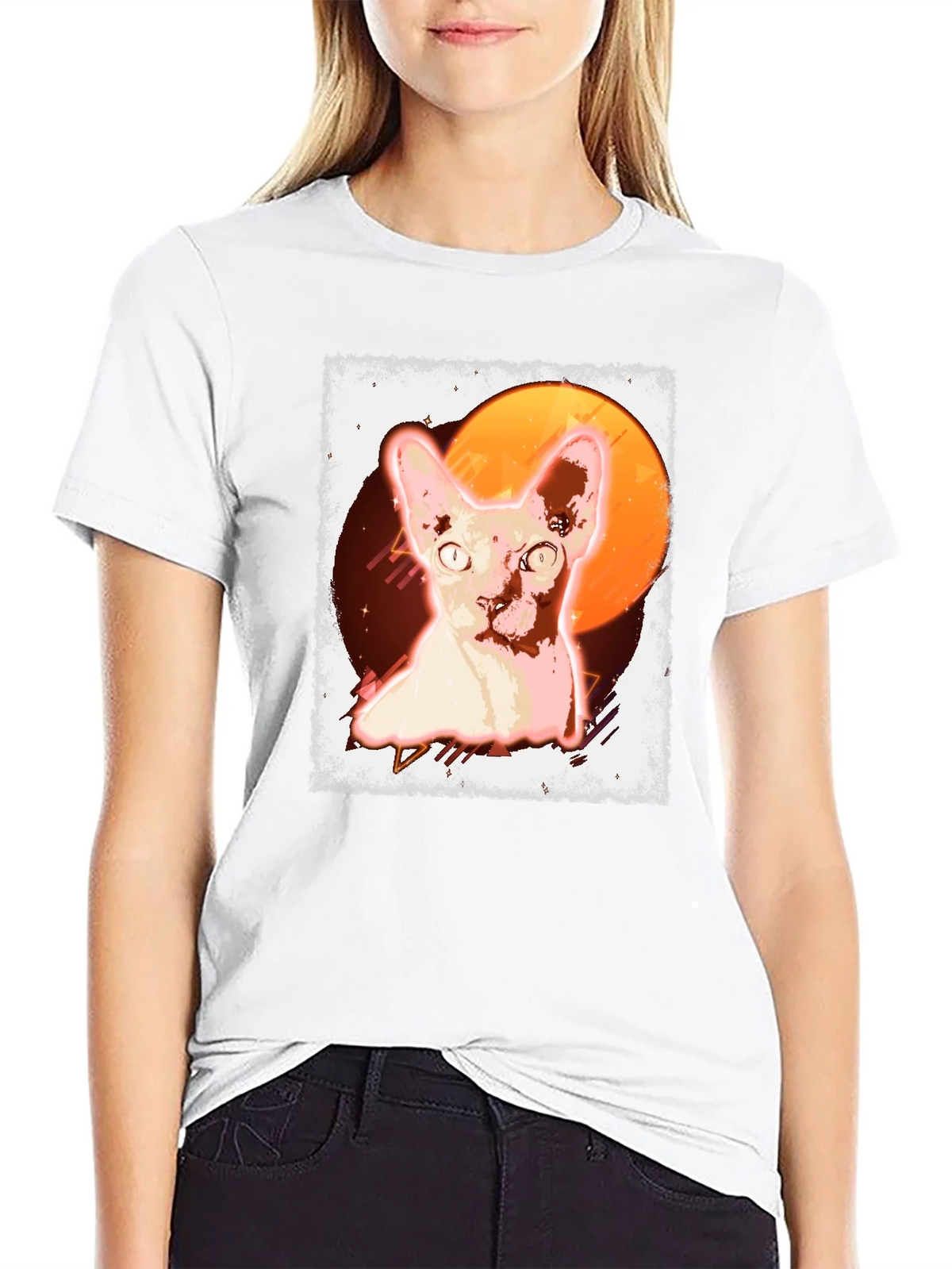 Sphynx Cat T-Shirt - Trendy Graphic Tee product image 8