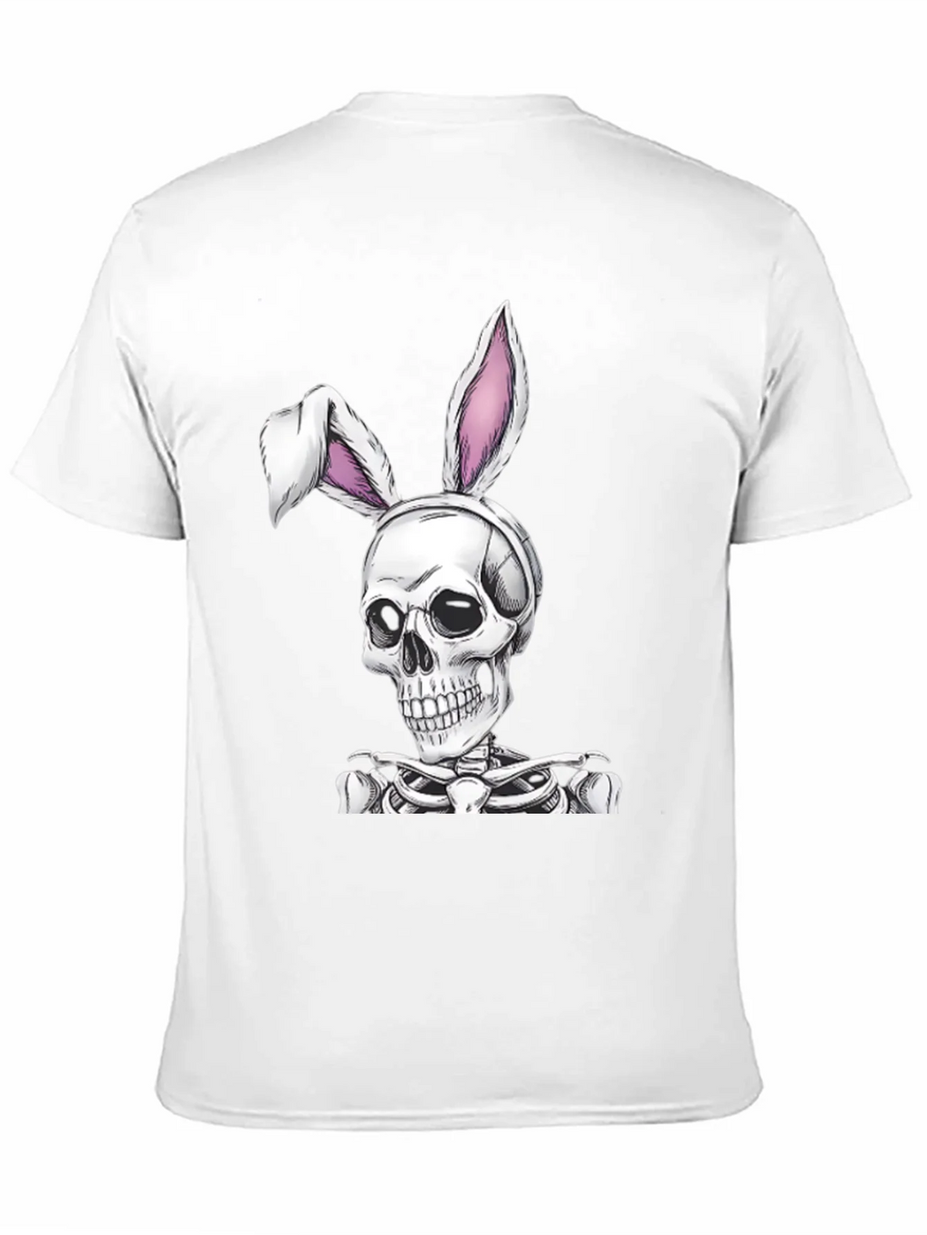 Skull Bunny Graphic Tee - Spooky Easter T-Shirt product image 10