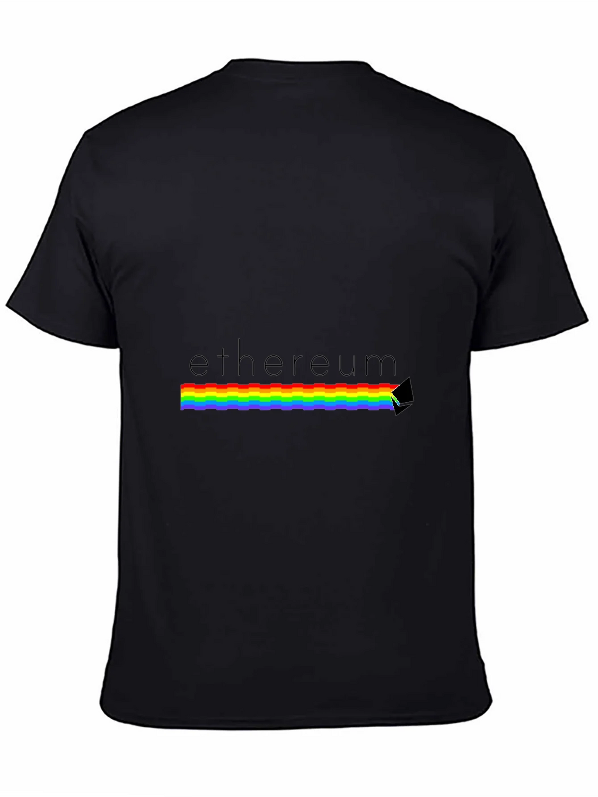 Ethereum Prism T-Shirt - Classic Black Crypto Tee product image 4