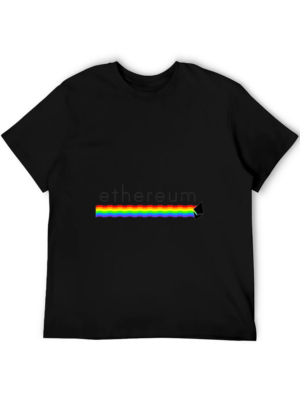 Ethereum Prism T-Shirt - Classic Black Crypto Tee product image 5