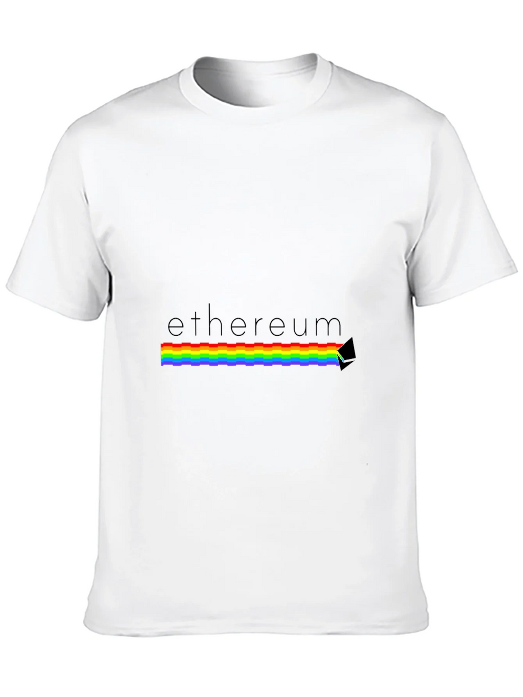 Ethereum Prism T-Shirt - Classic Black Crypto Tee product image 9