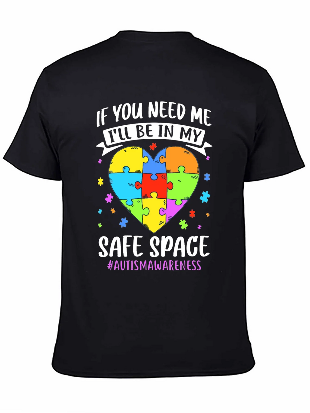 Autism Awareness Safe Space T-Shirt product image 4
