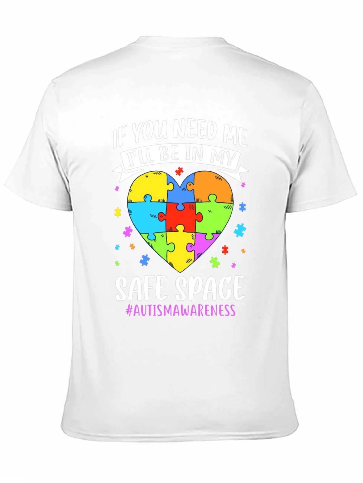 Autism Awareness Safe Space T-Shirt product image 10