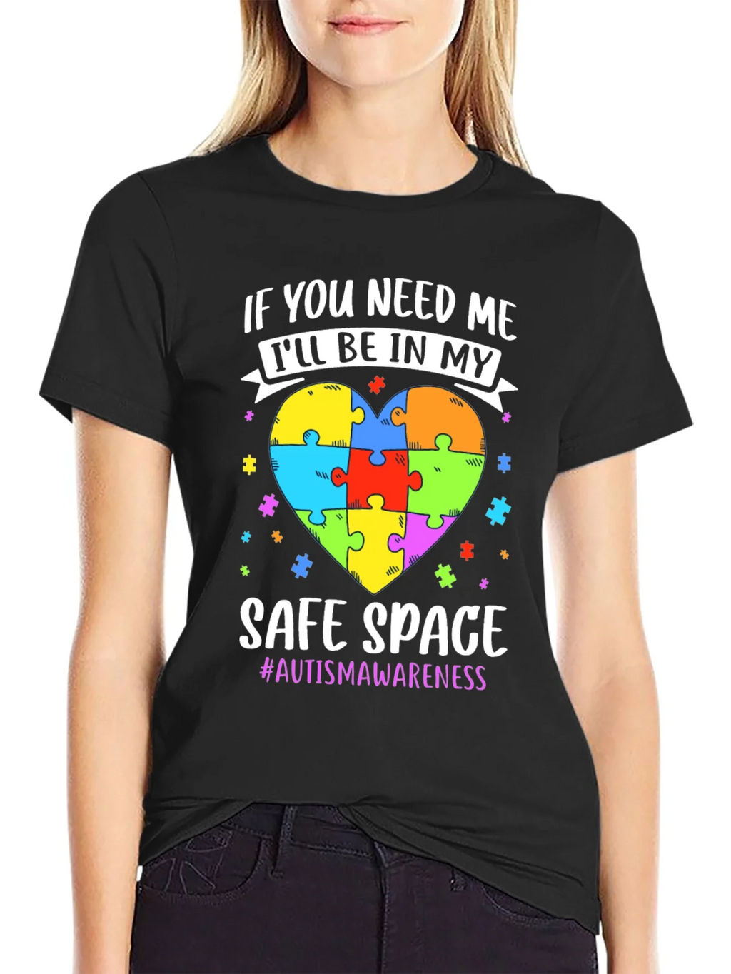 Autism Awareness Safe Space T-Shirt product image 2