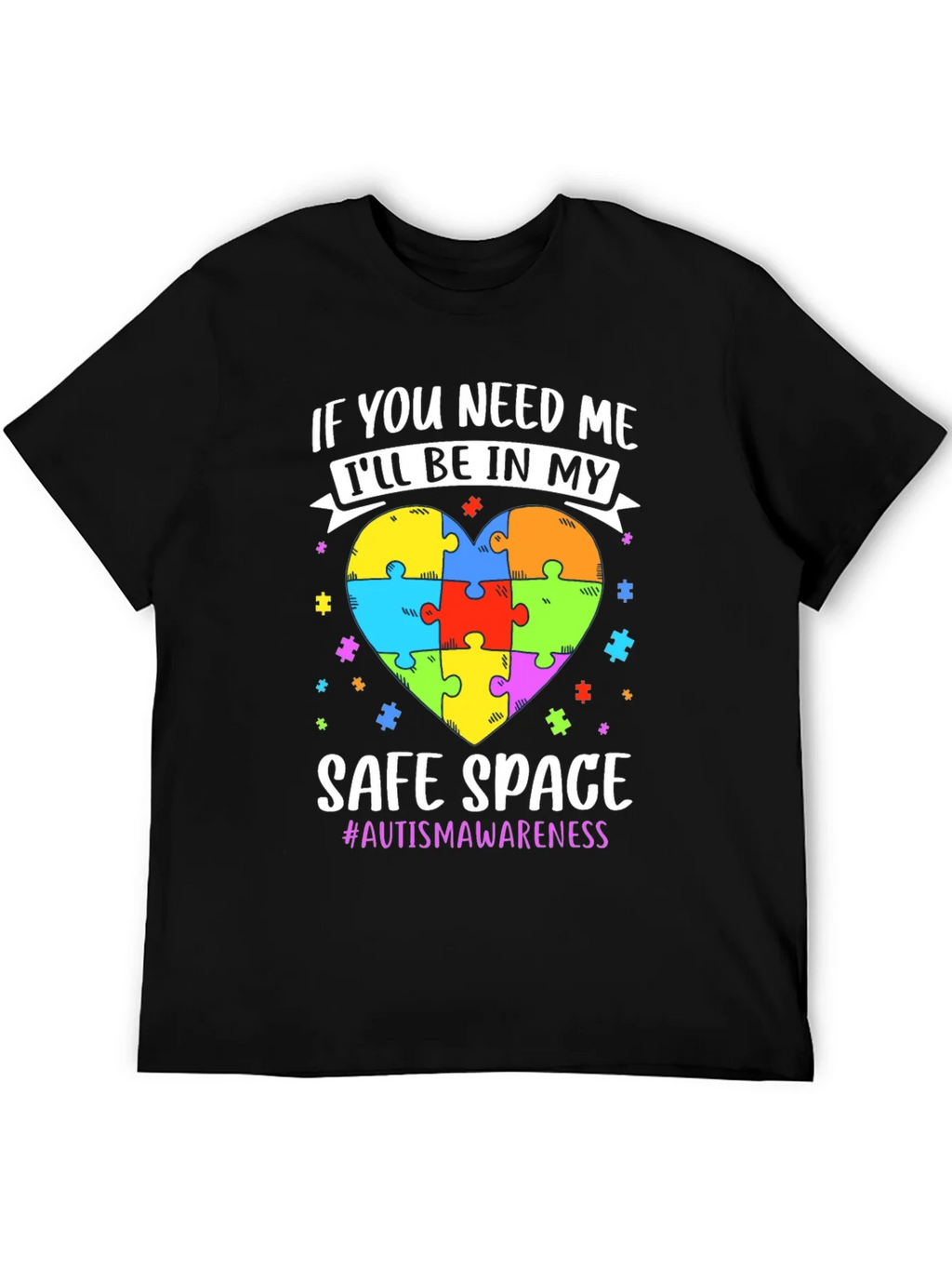 Autism Awareness Safe Space T-Shirt product image 5