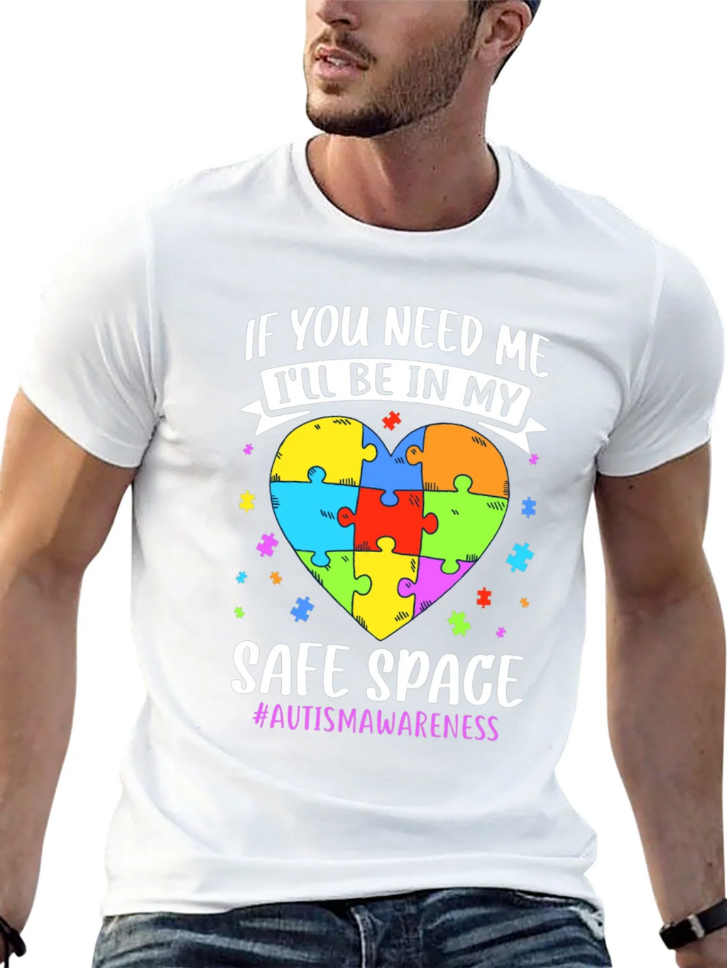 Autism Awareness Safe Space T-Shirt product image 12