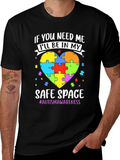 Autism Awareness Safe Space T-Shirt product image 1