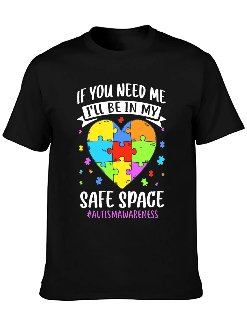Autism Awareness Safe Space T-Shirt product image 3