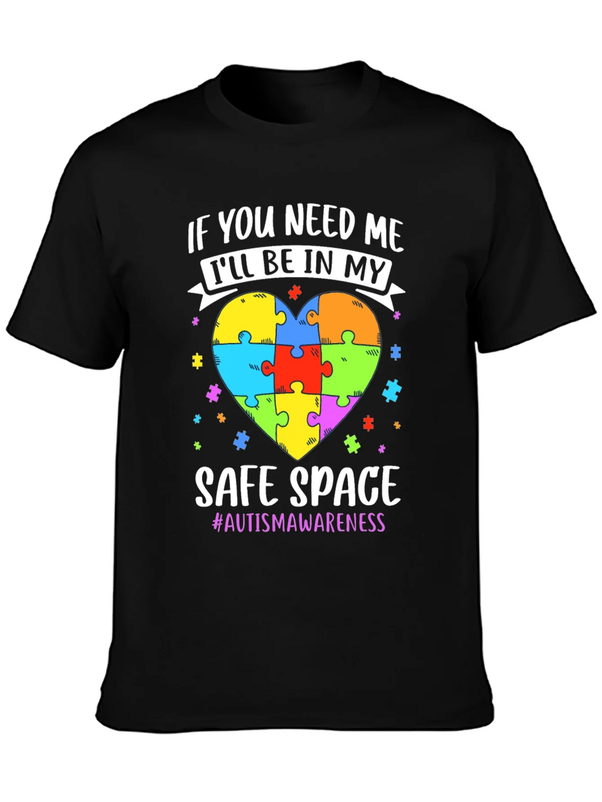 Autism Awareness Safe Space T-Shirt product image 3