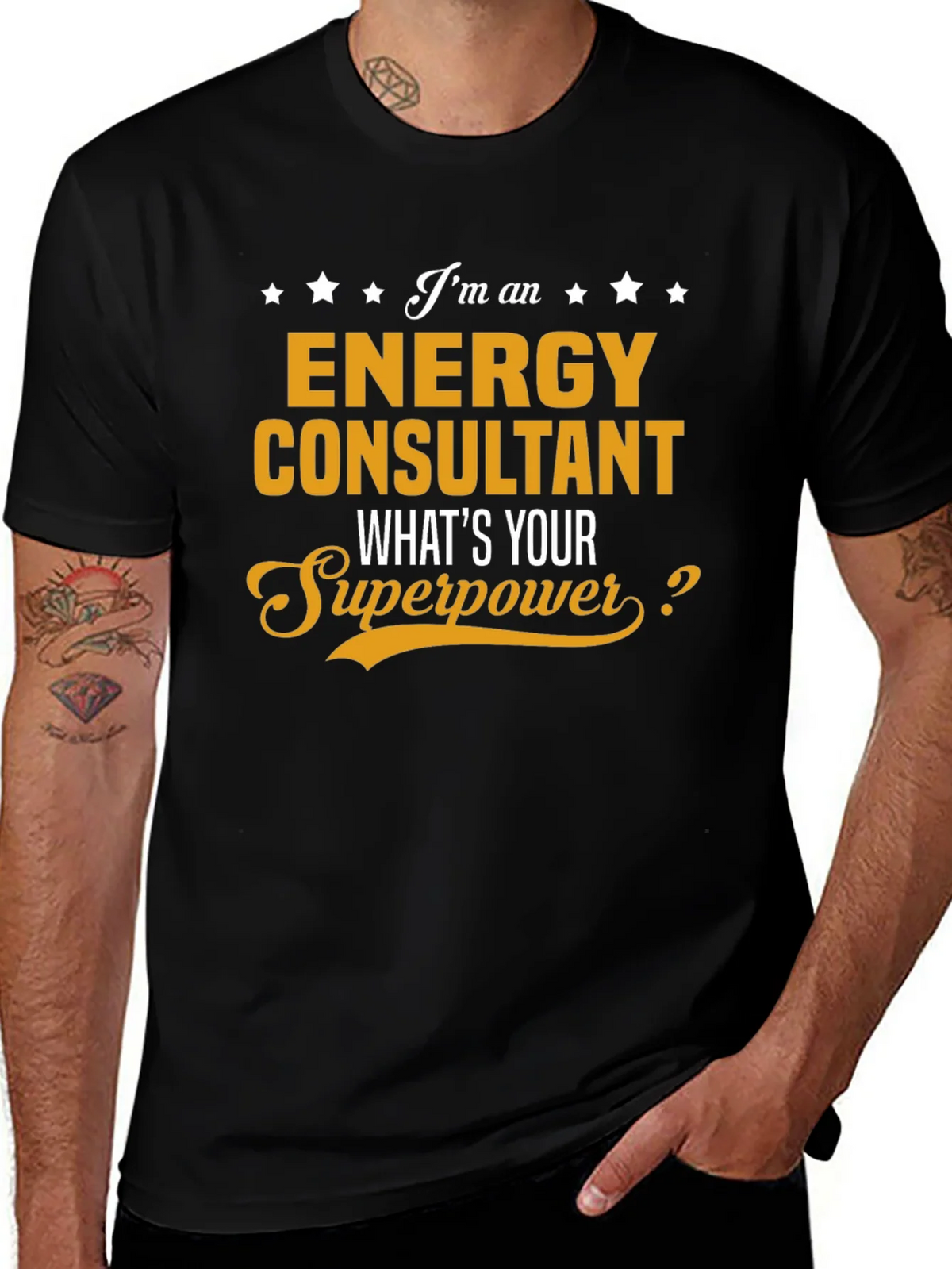 Energy Consultant Superpower T-Shirt product image 1