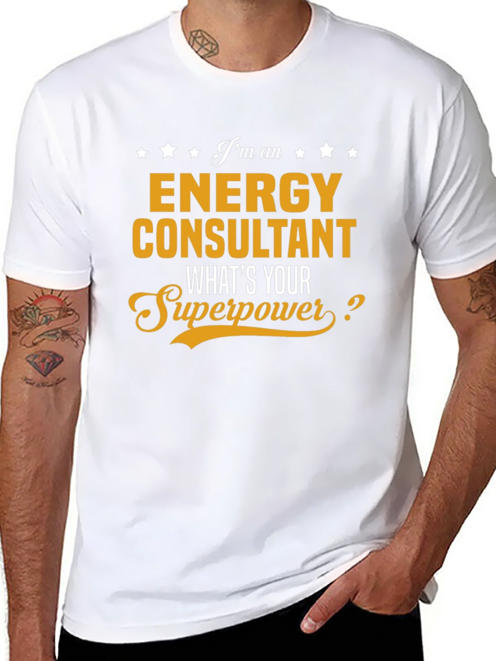 Energy Consultant Superpower T-Shirt product image 7