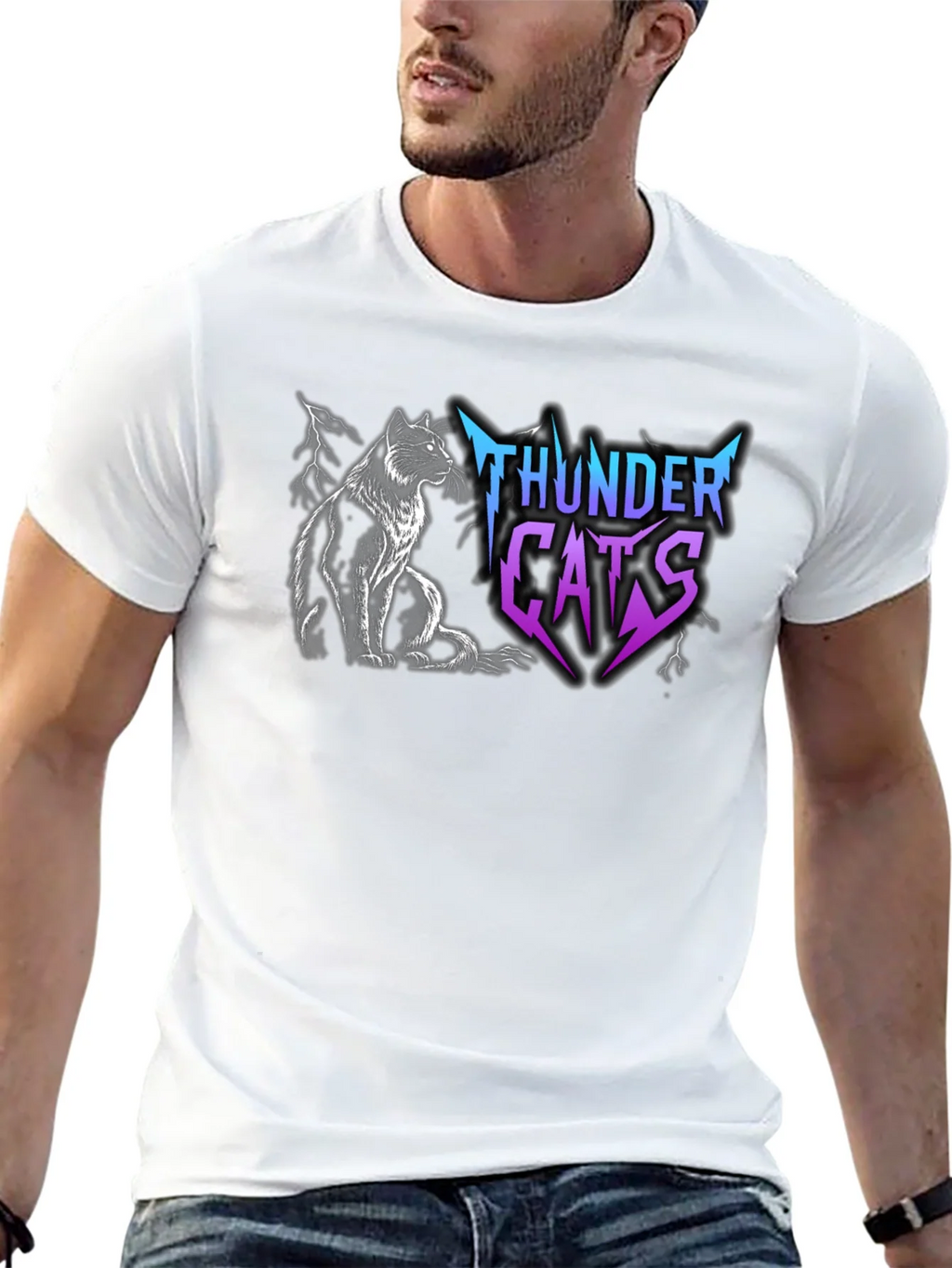 ThunderCats Graphic Tee - Cool Cat Design product image 12