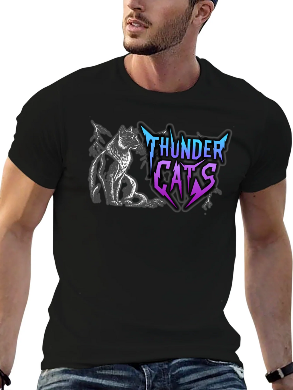 ThunderCats Graphic Tee - Cool Cat Design product image 6