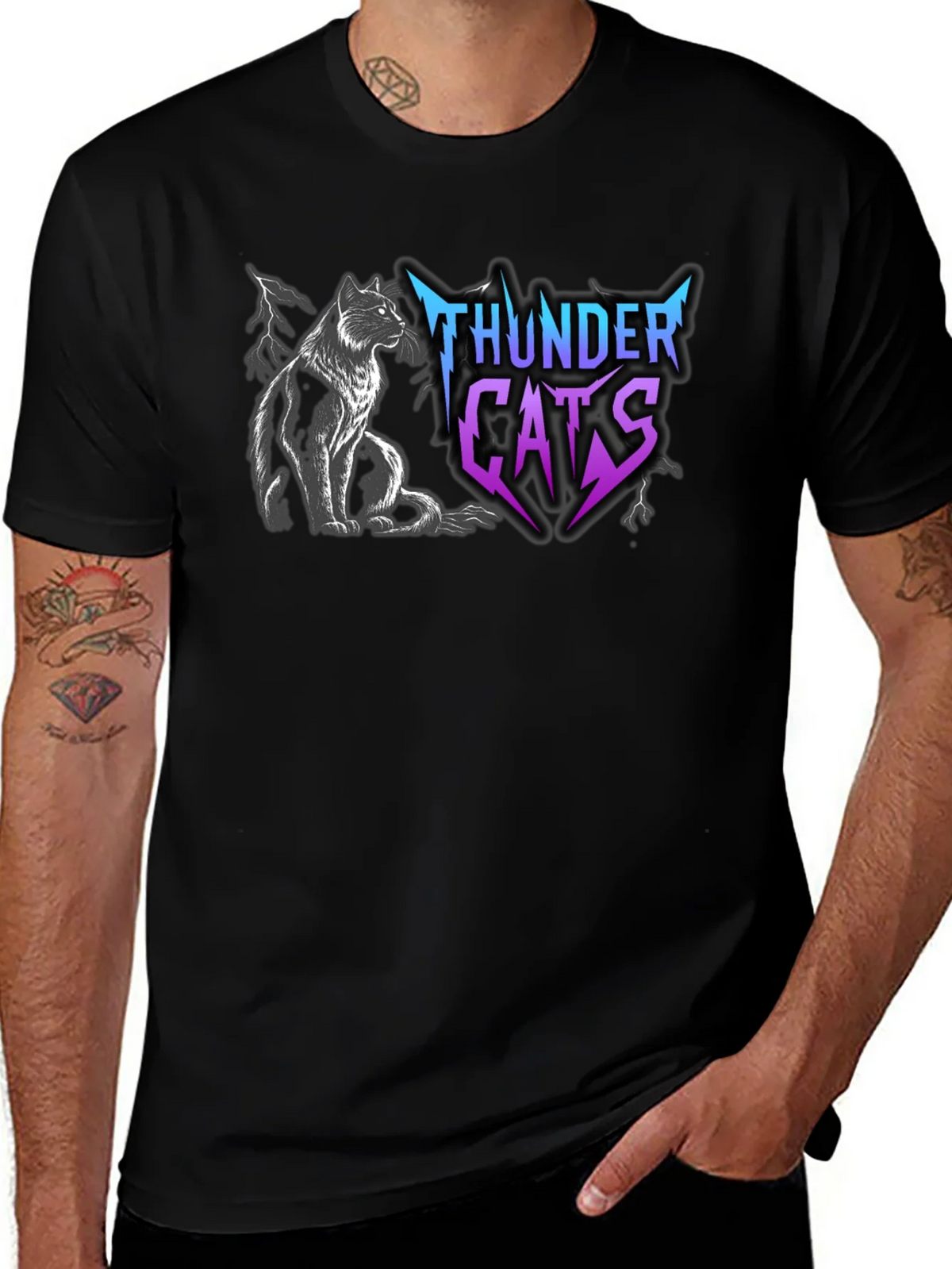 ThunderCats Graphic Tee - Cool Cat Design product image 1