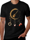 Festive Guitar Dreamcatcher Graphic Tee product image 1