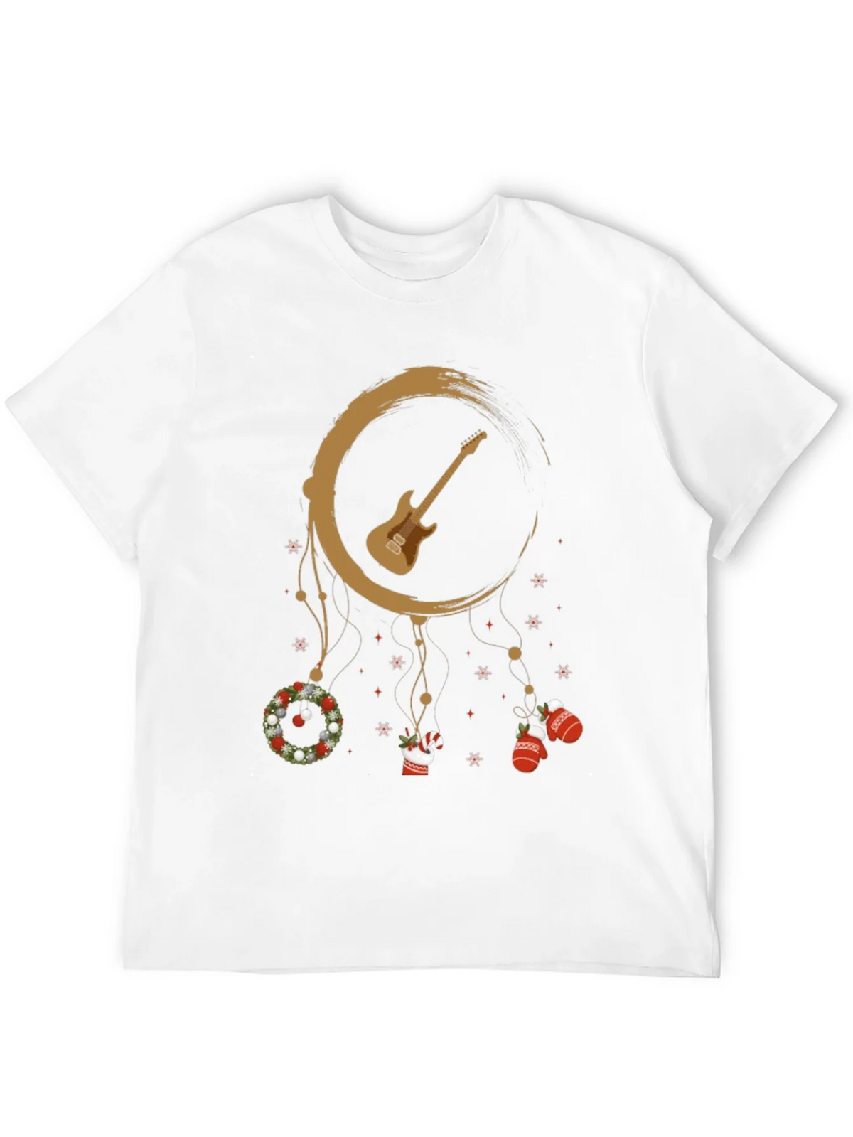 Festive Guitar Dreamcatcher Graphic Tee product image 11