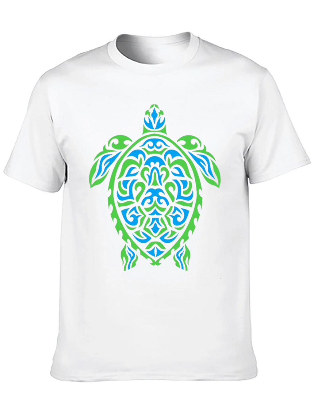 Tribal Turtle Graphic Tee - Black product image 9