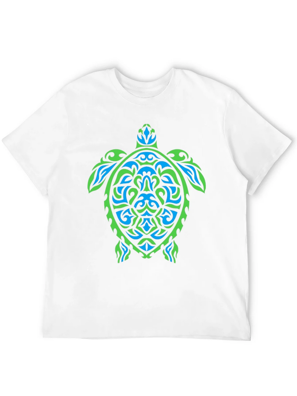 Tribal Turtle Graphic Tee - Black product image 11
