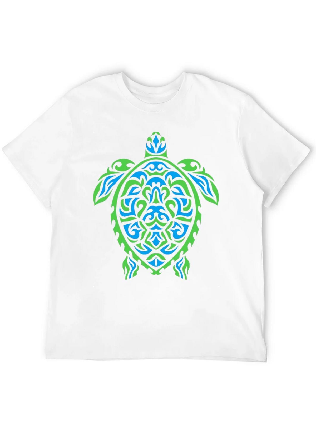 Tribal Turtle Graphic Tee - Black product image 11