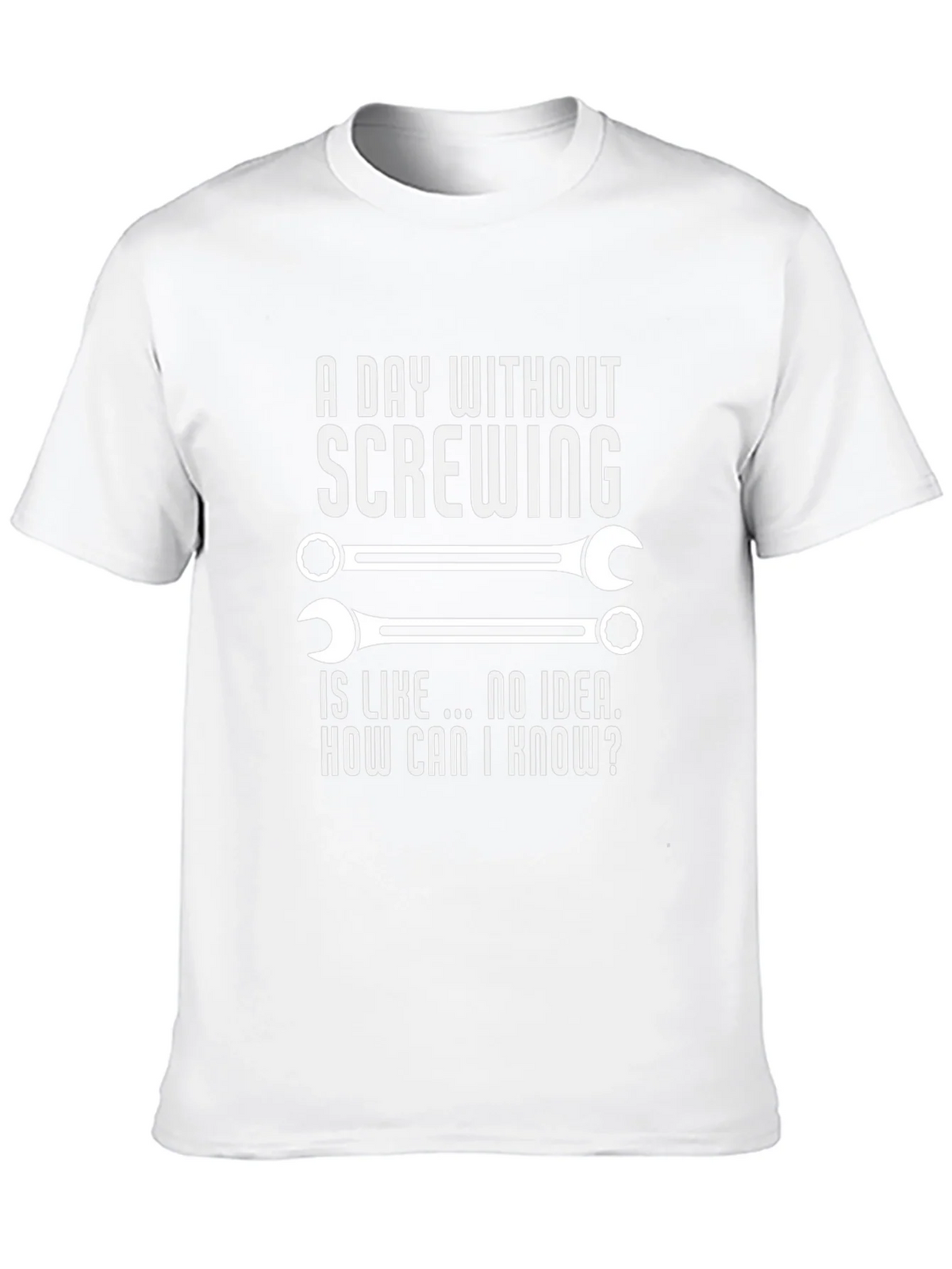 Funny Mechanic T-Shirt - A Day Without Screwing product image 4